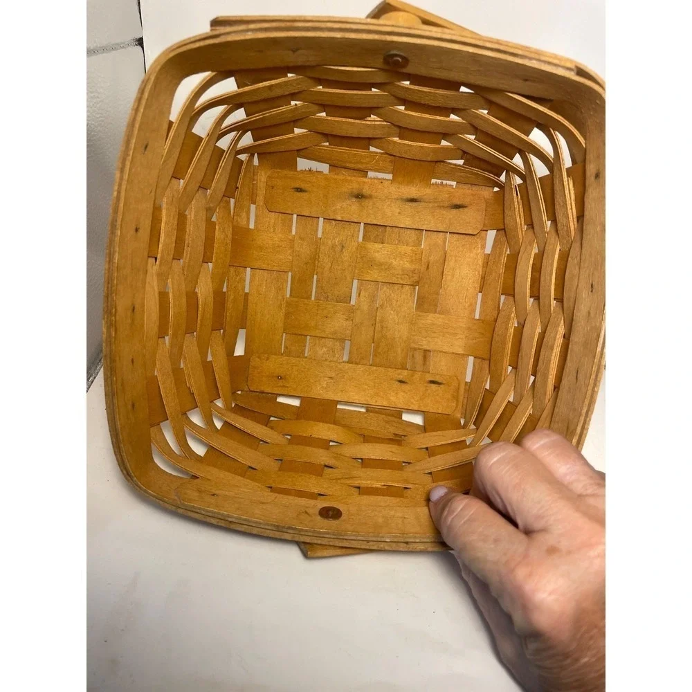 Longaberger Woven Traditions‎ Market Basket 9x9x5 Rectangular